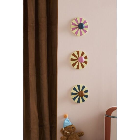 Kids Concept - Hooks Circus - Multi - 10x10x4.4 cm / Home and Kitchen Διακόσμηση Σπίτι & Κουζίνα