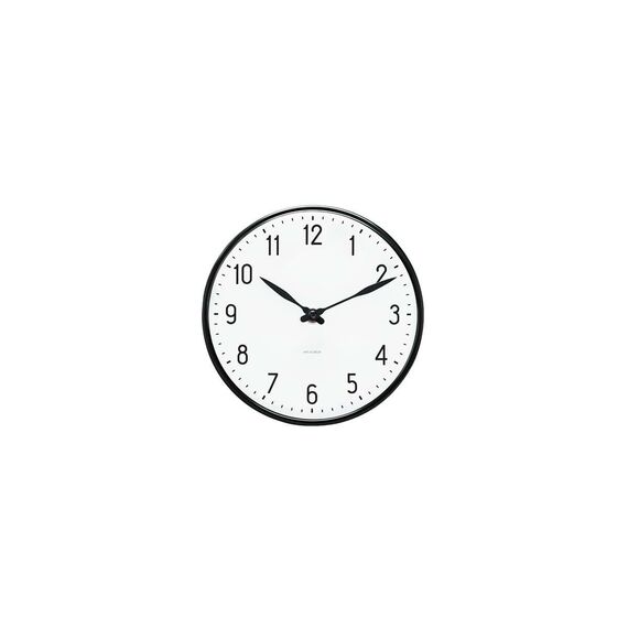 Arne Jacobsen - Station Wall Clock - Ø16 cm - Black / Home and Kitchen Διακόσμηση Σπίτι & Κουζίνα