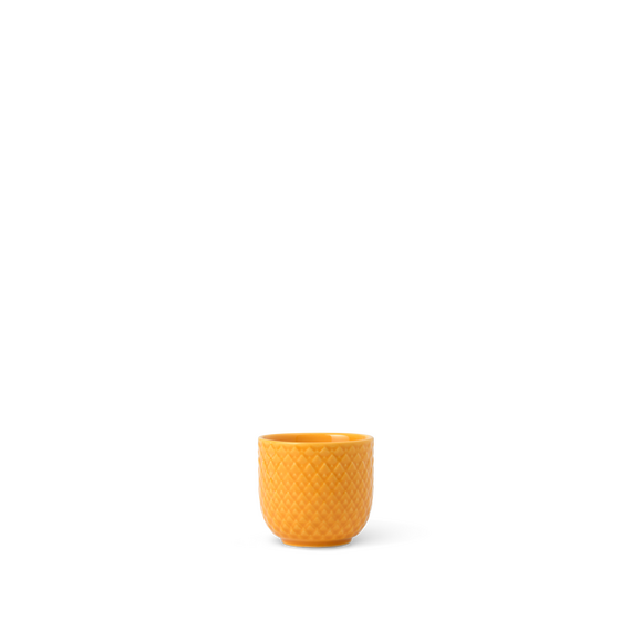 Lyngby Porcelæn - Rhombe Color Egg cup Ø5 cm - Yellow / Home and Kitchen Uncategorized (Home & Kitchen) Home & Kitchen