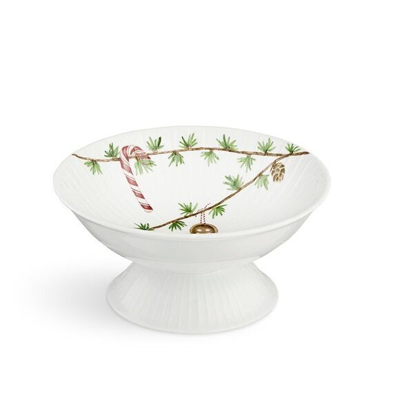 Kähler - Hammershøi Christmas Pedestal Bowl - Ø16 cm / Home and Kitchen Κουζίνα Σπίτι & Κουζίνα
