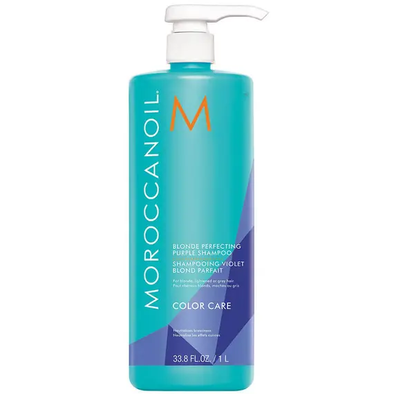MOROCCANOIL - Blonde Perfecting Purple Shampoo 1000 ml / Beauty Shampoo Hair Care