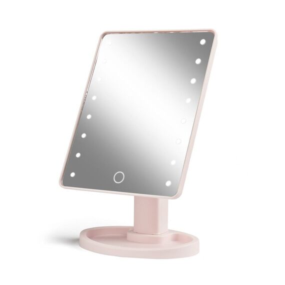 Gillian Jones - Hollywood mirror with Touch, LED light and USB-C - Rosa / Beauty Uncategorized (Beauty)