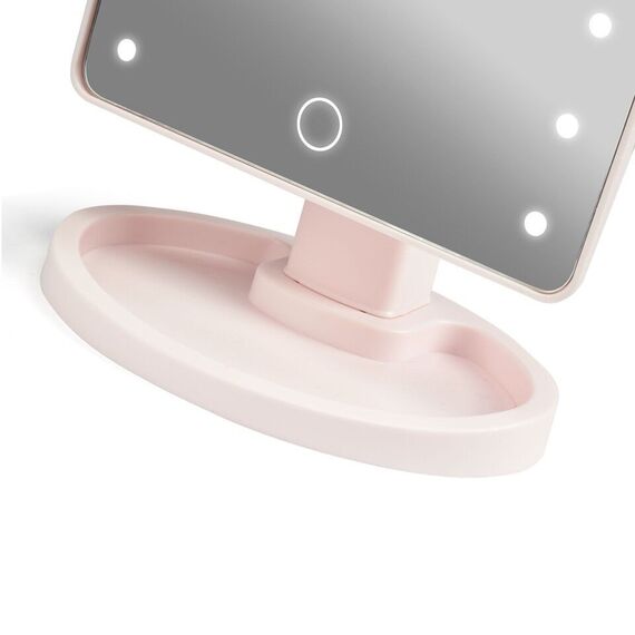 Gillian Jones - Hollywood mirror with Touch, LED light and USB-C - Rosa / Beauty Uncategorized (Beauty)
