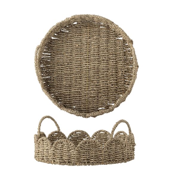 Bloomingville - Brea Serving Tray - Nature - Seagrass / Home and Kitchen Αταξινόμητα (Σπίτι & Κουζίνα) Σπίτι & Κουζίνα