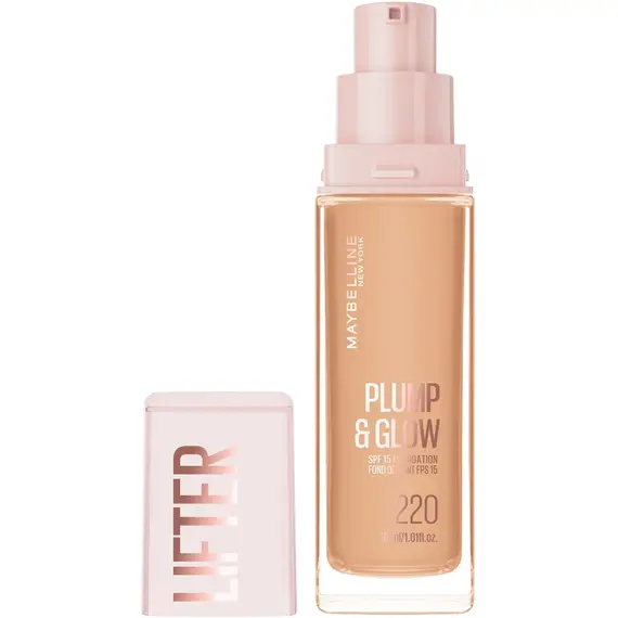 Maybelline - Lifter Plump & Glow Foundation 220 / Beauty Αταξινόμητα (Ομορφιά)