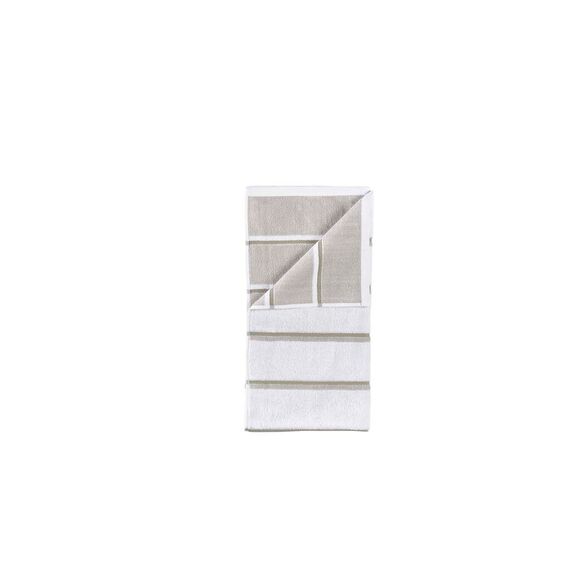 Zone Denmark - Sauna Towel 100x50 cm - White, Soft Grey, Eucalyptus / Home and Kitchen Uncategorized (Home & Kitchen) Home & Kitchen