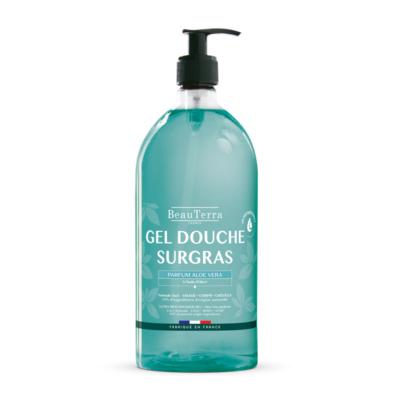 BeauTerra - Ultra Rich Shower Gel - Aloe Vera Parfum - 1L / Beauty Uncategorized (Beauty)