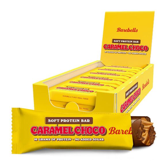 Barebells - Soft Protein Bar - Caramel Choco (12x 55g) / Health and Personal Care Uncategorized (Beauty)