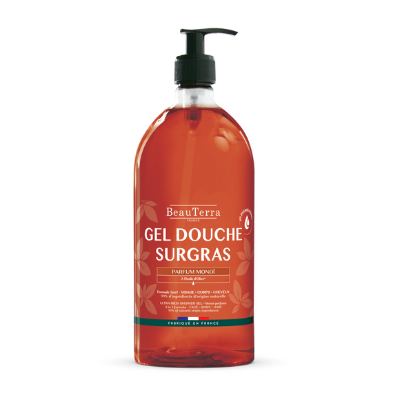 BeauTerra - Ultra Rich Shower Gel - Monoï - 1L / Beauty Uncategorized (Beauty)