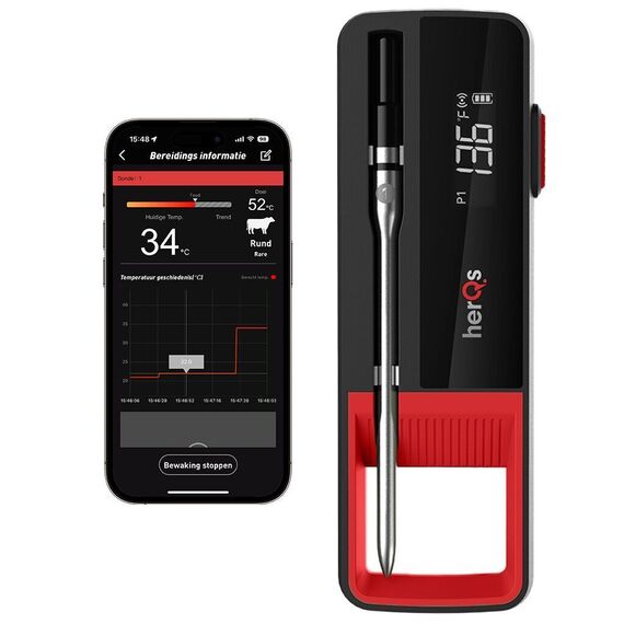 HerQs - Double Max Grill/Airfryer Thermometer / Home and Kitchen Αταξινόμητα (Σπίτι & Κουζίνα) Σπίτι & Κουζίνα