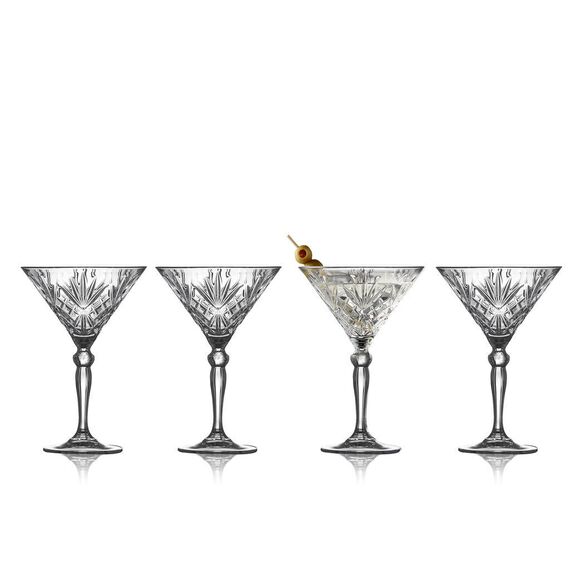 Lyngby Glas - Crystal Melodia Cocktail Glass - 21 cl – 4 Pieces / Home and Kitchen Uncategorized (Home & Kitchen) Home & Kitchen
