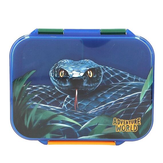 Dino World - Adventure World Lunchbox Snake - Blue-Green / Home and Kitchen Uncategorized (Home & Kitchen) Home & Kitchen
