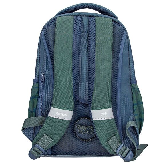 Dino World - Adventure World School Backpack With Snake - Deep Blue-Green / Luggage and Travel Gear Uncategorized (Luggages & Bags) Lugagges & Bags