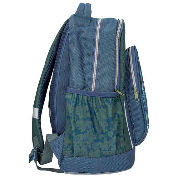 Dino World - Adventure World School Backpack With Snake - Deep Blue-Green / Luggage and Travel Gear Uncategorized (Luggages & Bags) Lugagges & Bags