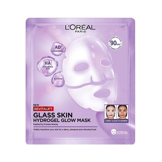 L'Oreal Paris - Revitalift  Filler Glass Skin Mask 1pcs. / Beauty Αταξινόμητα (Ομορφιά)