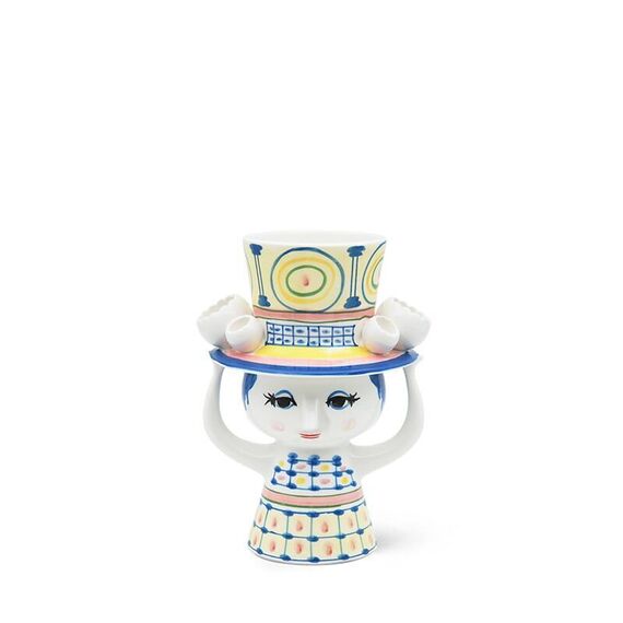 Bjørn Wiinblad ​- Lady Vase - H20.5 cm - Blue / Home and Kitchen Αταξινόμητα (Σπίτι & Κουζίνα) Σπίτι & Κουζίνα