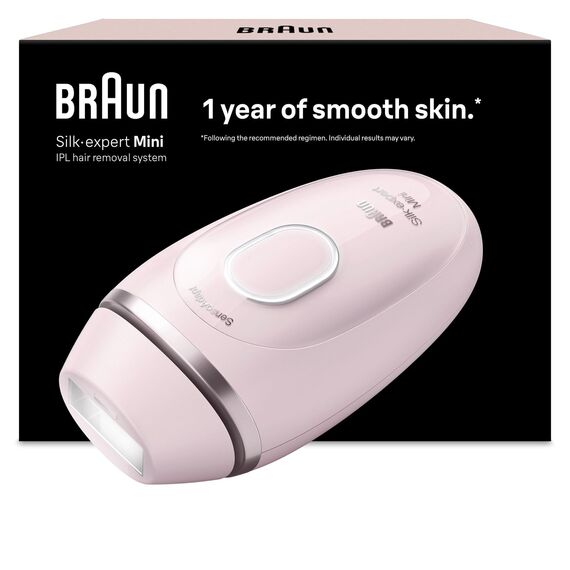 Braun - IPL Silk·expert Mini - At Home Hair Removal - Pink / Health and Personal Care Uncategorized (Beauty)