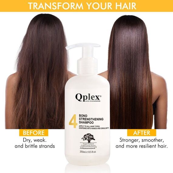 Arganmidas - Qplex No.4 BOND STRENGTHENING SHAMPOO - 250ml / Beauty Uncategorized (Beauty)