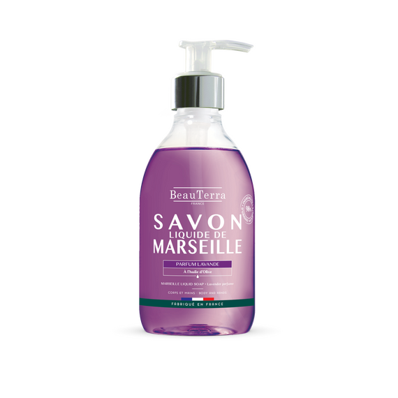 BeauTerra - Marseille Liquid Soap - Lavander - 300 ml / Beauty Αταξινόμητα (Ομορφιά)