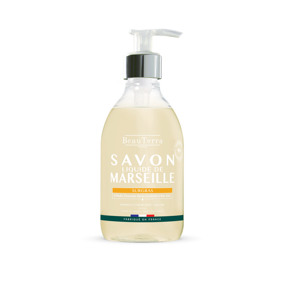 BeauTerra - Marseille Liquid Soap - Sweet Almond Oil - 300 ml / Beauty Αταξινόμητα (Ομορφιά)