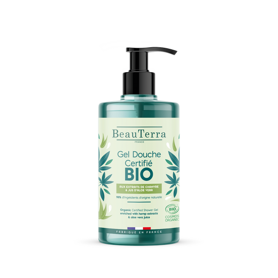 BeauTerra - Organic Shower Gel - BIO with Hemp and Aloe Vera - 750 ml / Beauty Uncategorized (Beauty)