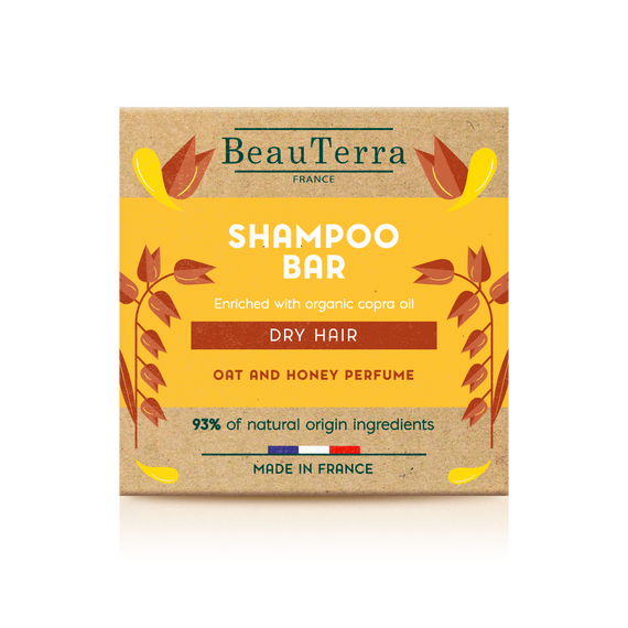 BeauTerra - Shampoo Bar - Dry & Damaged Hair - 75 g / Beauty Uncategorized (Beauty)
