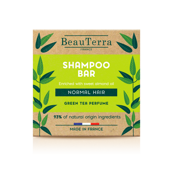 BeauTerra - Shampoo Bar - Normal Hair - 75 g / Beauty Uncategorized (Beauty)