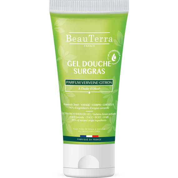 BeauTerra - Ultra Rich Shower Gel - Lemon Verbena - 200 ml / Beauty Uncategorized (Beauty)
