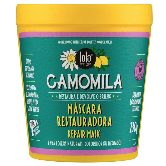 LOLA from RIO - CAMOMILA Repair Blonde Mask 230g / Beauty Αταξινόμητα (Ομορφιά)
