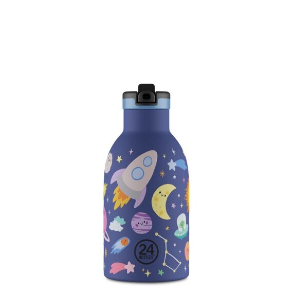 24Bottles - Clima - Space Friends - Blå - 330 ml / Home and Kitchen Uncategorized (Home & Kitchen) Home & Kitchen
