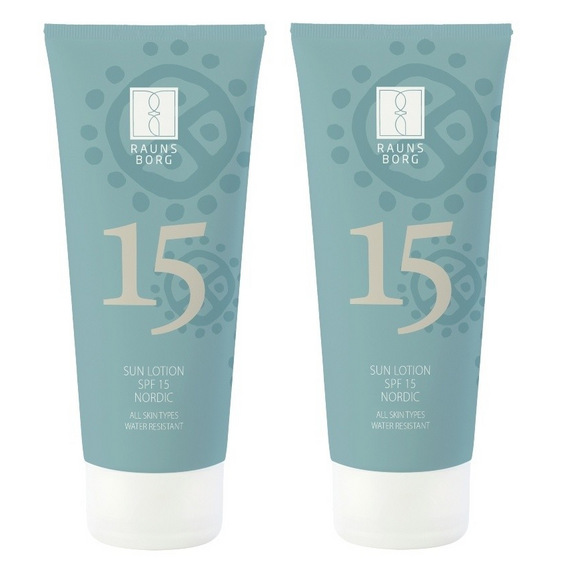 Raunsborg - 2 x Sun Lotion SPF 15 200 ml / Beauty Uncategorized (Beauty)