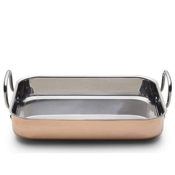 Blomsterbergs - Roasting Pan – 35 × 25.5 × 6.3 cm – Copper / Home and Kitchen Uncategorized (Home & Kitchen) Home & Kitchen