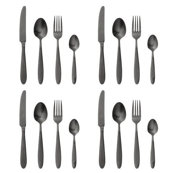 Bloomingville - Frea Cutlery Set - Black - Stainless Steel - Set of 4 / Home and Kitchen Αταξινόμητα (Σπίτι & Κουζίνα) Σπίτι & Κουζίνα