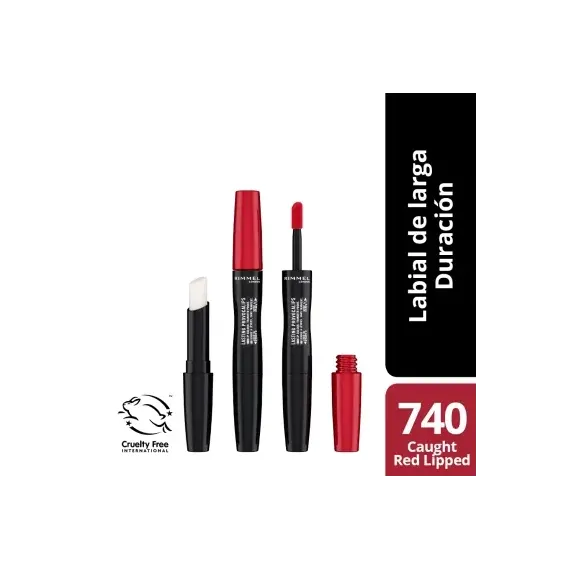 Rimmel - Lasting Provocalips Liquid Lipstick - 740 Caught red lipped / Beauty Uncategorized (Beauty)