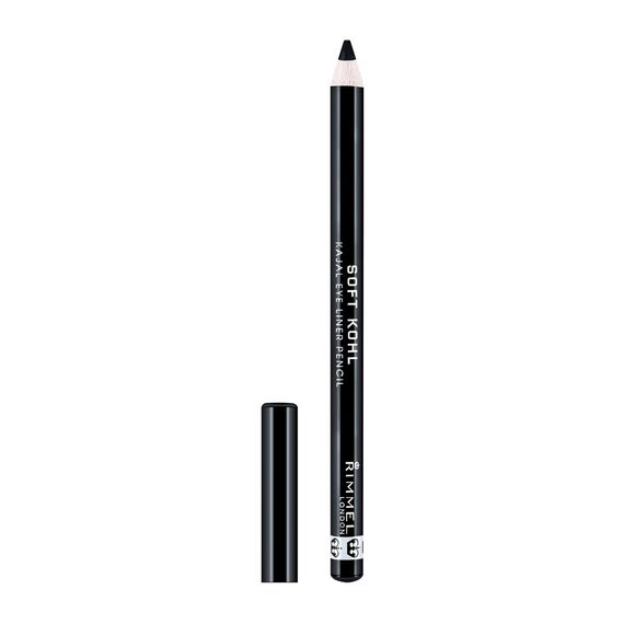Rimmel - Soft Kohl Eye Pencil - 061 Jet Black / Beauty Uncategorized (Beauty)