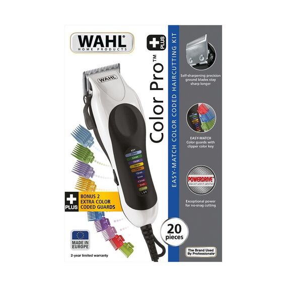 Wahl Color Pro Plus Black, White 10 Εργαλεία Μαλλιών Περιποίηση Μαλλιών