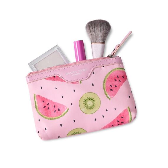 Gillian Jones - Urban Travel makeup bag - Watermelon & Kiwi - L19 × H13 × W2 CM / Beauty Αταξινόμητα (Ομορφιά)