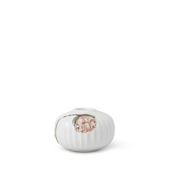 Kähler - Hammershøi Poppy Candle Holder - White w. Deco - Ø7.5 cm / Home and Kitchen Uncategorized (Home & Kitchen) Home & Kitchen