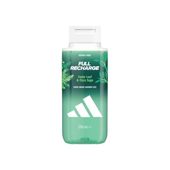 Adidas - Vibes Full Recharge Shower Gel - 250 ml / Beauty Uncategorized (Beauty)