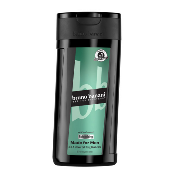 Bruno Banani - Made for Men S/G 3 in 1 - 250 ml / Beauty Uncategorized (Beauty)