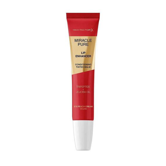 Max Factor - Miracle Pure Lip Enhancer - 070 Peach Cream / Beauty Uncategorized (Beauty)