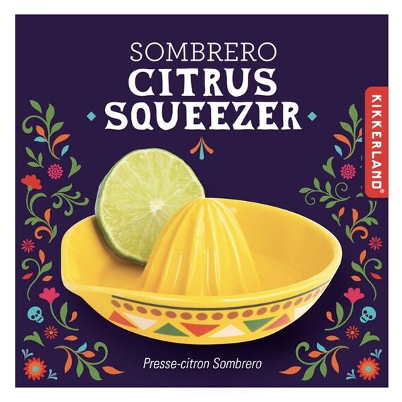 Kikkerland - Sombrero Citrus Squeezer - 4.75 x 4.5 x 1.75 / Home and Kitchen Uncategorized (Home & Kitchen) Home & Kitchen