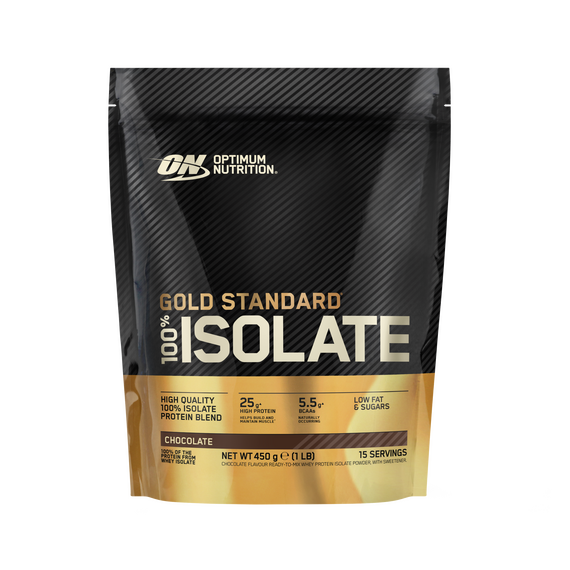 Optimum Nutrition - Gold Standard 100% Isolate - Chocolate 450 g / Health and Personal Care Uncategorized (Beauty)