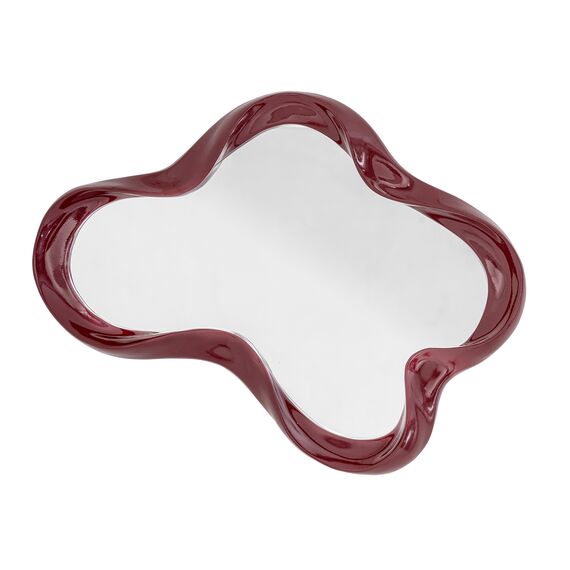 Bloomingville - Violeta Wall Mirror - Red - Polyresin / Home and Kitchen Αταξινόμητα (Σπίτι & Κουζίνα) Σπίτι & Κουζίνα