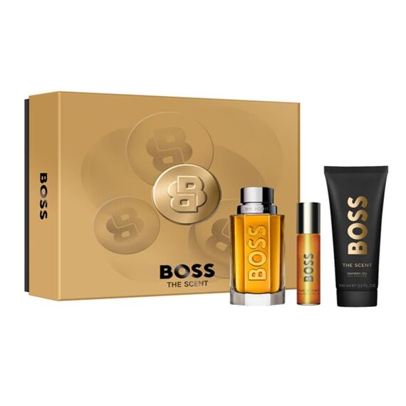 Hugo Boss - The Scent EDT 100 ml + EDT 10 ml + Showergel 100 ml - Giftset / Beauty Αταξινόμητα (Ομορφιά)
