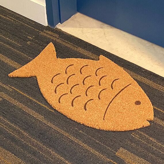 Kikkerland - Fish Doormat - Coir - 29.5 x 17.75 x 0.5 / Home and Kitchen Αταξινόμητα (Σπίτι & Κουζίνα) Σπίτι & Κουζίνα