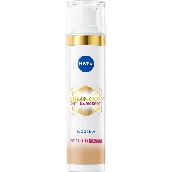 Nivea - Luminous630 CC Fluid SPF30 3-in-1 Medium - 40 ml / Beauty Αταξινόμητα (Ομορφιά)