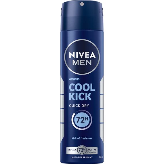 Nivea - Cool Kick Male Spray - 150 ml / Beauty Αταξινόμητα (Ομορφιά)