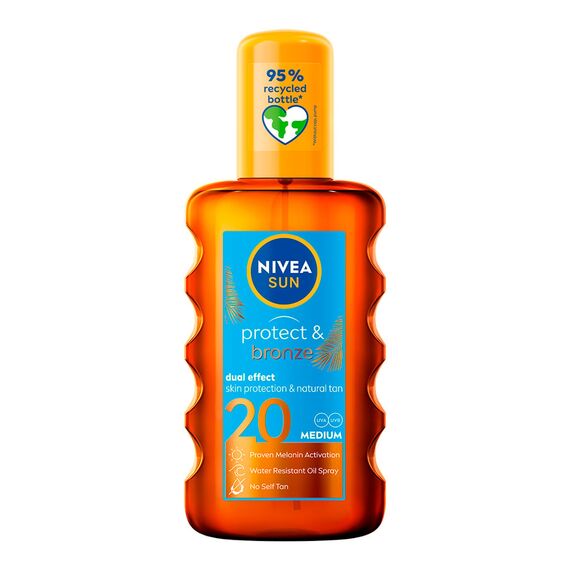 Nivea - Protect & Bronze Oil SPF 20 - 200 ml / Beauty Uncategorized (Beauty)
