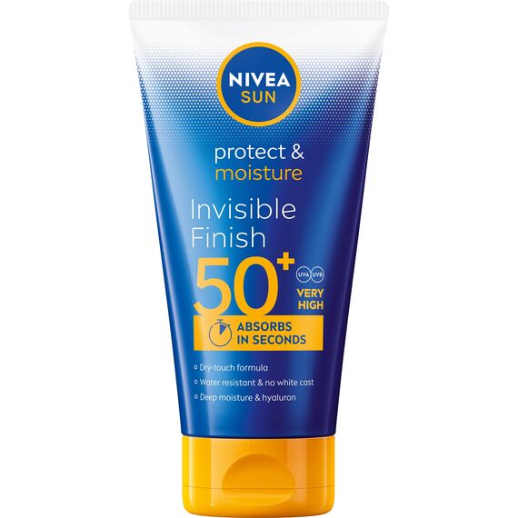 Nivea - Protect & Moisture Invisible Finish SPF 50+ - 150 ml / Beauty Uncategorized (Beauty)
